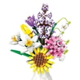 thumbnail image 4 of Bloques de construcción de flores para niños y niñas, ramo de ladrillos de juguete, Mini bloques de construcción de arte, regalo de bricolaje para San Valentín, Compatible con Lego, 4 of 5