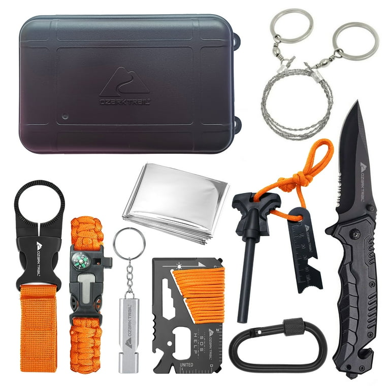 Ozark Trail 10 Piece Outdoor Survival Knife Set with Tactical