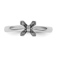 thumbnail image 4 of Platinum 2ct. Heavy-Wt Comfort-Fit 6-Prong Round Ring Mounting, 4 of 6