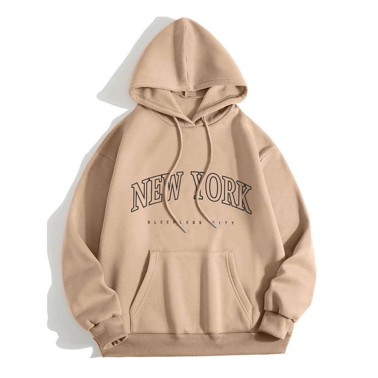 HOODED SWEAT ALL IN ONE BEIGE⚠️5月末まで値引き中 Onlypuff Oversized Half-Zip Sweatshirt For Women – Fleece-Lined