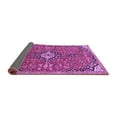 thumbnail image 2 of Ahgly Company Indoor Rectangle Medallion Purple Traditional Area Rugs, 4' x 6', 2 of 4