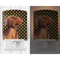 thumbnail image 2 of Vizsla Candy Corn Halloween Portrait Ceramic Night Light, 2 of 2
