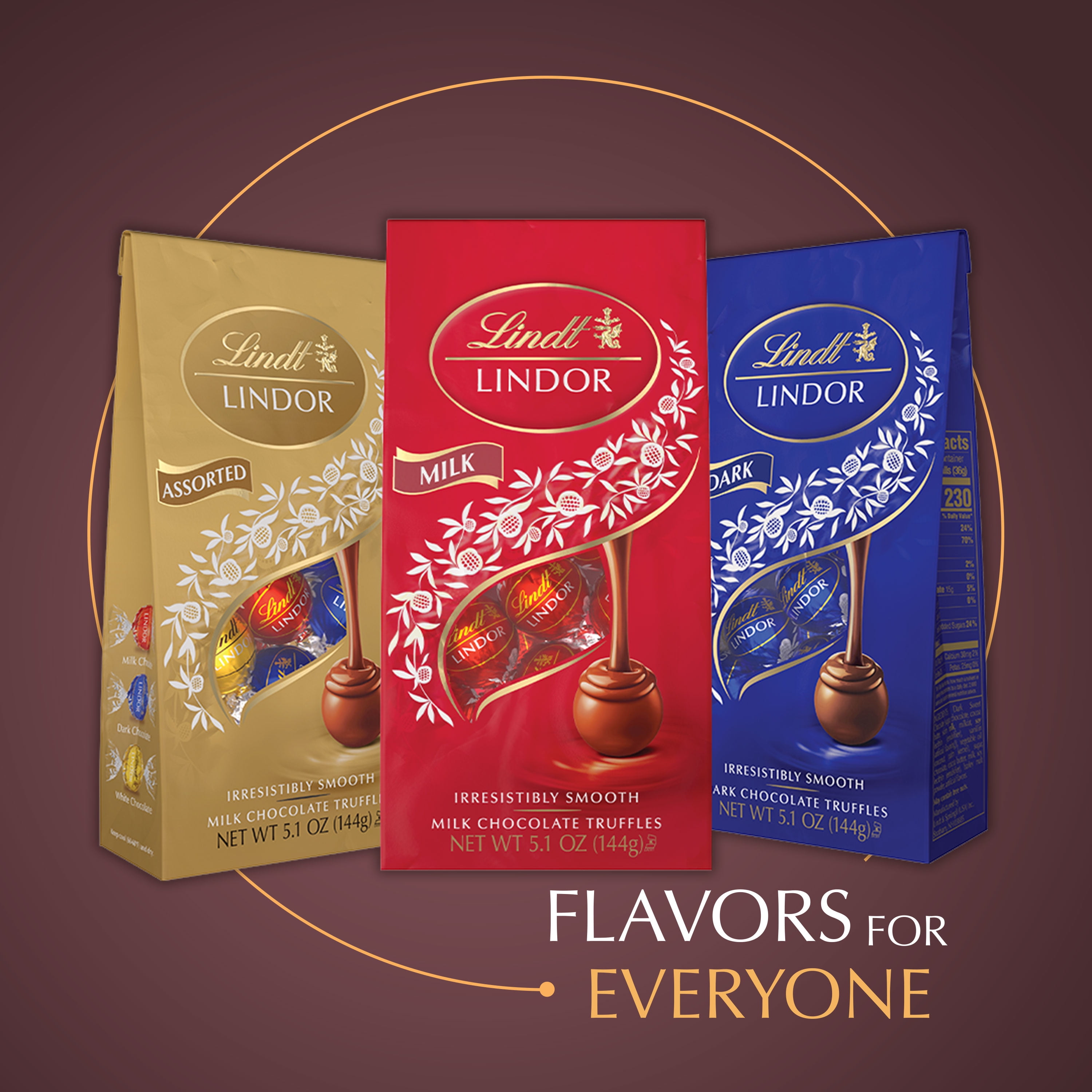 (2 pack) Lindt LINDOR Maple Truffles 5.1OZ Bag