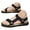 Yellow, variant on YLYL Men's Sport Sandals Open Toe Arch Support No Slip Casual Beach Water Shoes for Walking Fishing Trekking Camping