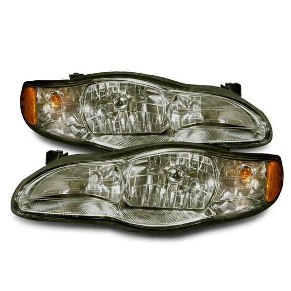 Performance Lens Headlights Pair Left Right Set Fits 00-05 Chevrolet Monte Carlo