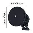 thumbnail image 7 of Magnetic Wireless Car Mount Charger,Aidoshy for Magsafe Car Mount Charger, 15W Fast Charging,Air Vent Phone Holders for Your Car for Magsafe Car Phone Holder for iPhone 15/14/13/12 Fast Charging, 7 of 7