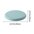 thumbnail image 3 of Ice Silk Futon Cushion 14x14x1in Round Gel Seat Pad Breathable Non-Slip Support Japanese Floor Pillow Summer Cool Mat, 3 of 7