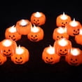 thumbnail image 3 of Luces de Té de Calabaza, 24 piezas luces de calaba, 3 of 8