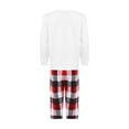 thumbnail image 5 of Qiylii Christmas Family Matching Sleepwear Nightwear,Printed Pattern Tops+Pants, 5 of 9