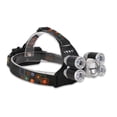 thumbnail image 1 of Outdoor 4 Modos T6 XPE DIEJA AJUSTABLE DIEJA ADJUTE FAIL CAMBIAR CAMBIO PESCA PESCA LED LED Batería Operada Frente Linterna Plata Inevent OD002631-02B, 1 of 7