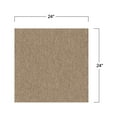 thumbnail image 3 of Mohawk Basics 24" x 24" Carpet Tile with EnviroStrand™ PET Fiber in Walnut (96 sq ft per carton), 3 of 10