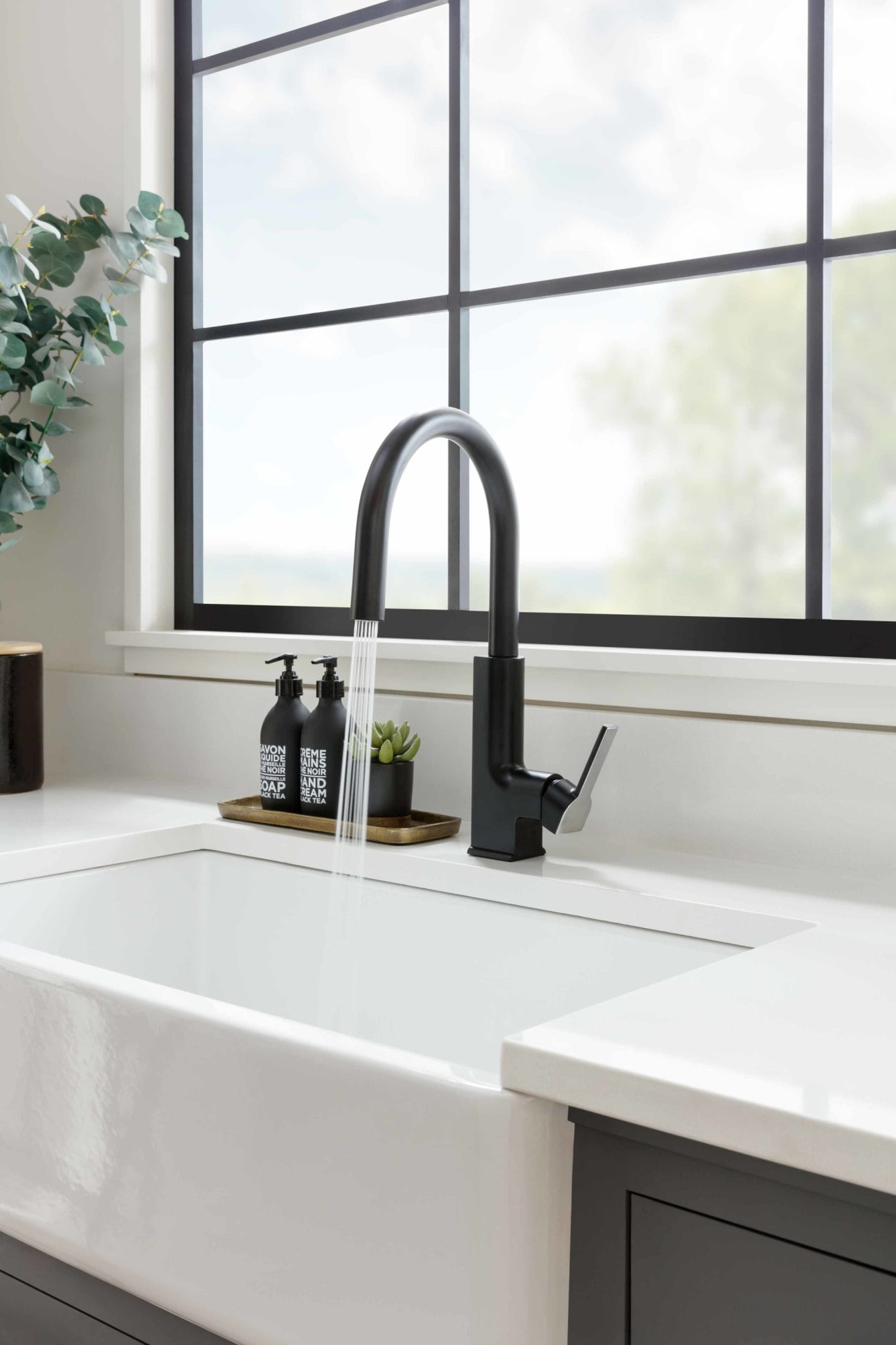 Moen STo Matte Black One-Handle Pulldown Kitchen Faucet