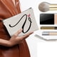 thumbnail image 3 of Bolsa de aseo para maquillaje de viaje - Organizador cosmético de poliéster con cierre de cremallera para mujeres, transporte y almacenamiento en casa, 3 of 5