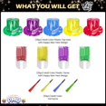 thumbnail image 4 of PMU New Year's Eve Party Supplies 2026 Supreme Party Assortment for 100 persons - (Blue, Red, Yellow and Green) New Year Decorations Supplies, Outfits for Adults, Men and Women (100/psn) Pkg/1, 4 of 5