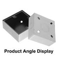 thumbnail image 3 of Raindrops Wall Switch Box 86 Type Stainless Steel Electrical Outlet Flush Mount Wall Switch Box Dustproof Flush Mount Junction Connector, 3 of 8