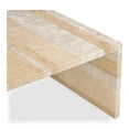 thumbnail image 3 of Moe's Home Collection Rosa Coffee Table Multicolor Marble Stone Coffee Tables, 3 of 6