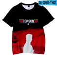 thumbnail image 3 of La nueva camiseta para hombre Top Gun 2 Maverick Balaclavas Casual Fashion 3D Impreso Verano Niños Juego de rol Ocio Camiseta, 3 of 5