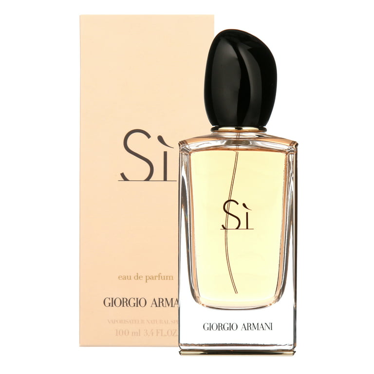 detaljer Stor mængde Give Giorgio Armani Si Eau De Parfum, Perfume for Women 3.4 oz - Walmart.com