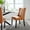 Tan, variant on Modway Baronet Solid Wood and Button Tufted Vegan Leather Dining Chair in Tan