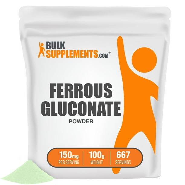 Ferrous Gluconate Powder 150mg Iron Deficiency