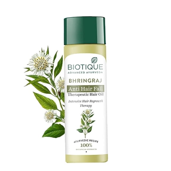Biotique Bio Bhringraj Therapeutic Hair Oil for Falling Hair 200m