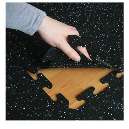Interlocking Gym Flooring Proimpact 36 X 36 Walmart Com