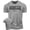 T-Shirt Heather Grey, variant on Adicto a Entrenar Workout Gym T-Shirt Funny Gym Shirt for Men Training Gym T-Shirt, Warm Grey, Small