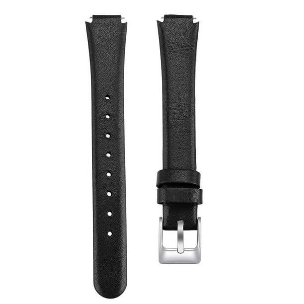 EeaseMX Correa de repuesto de cuero para reloj Fitbit HR