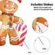 thumbnail image 4 of Gorro de jengibre navideño con decoración inflable de 2,4 m, de Joiedomi, 4 of 12