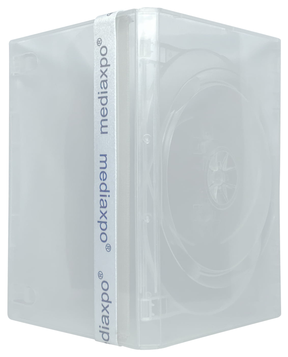 CheckOutStore 25 Standard Clear Triple 3 Disc DVD Cases
