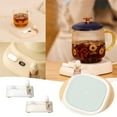 thumbnail image 2 of asddcavvf Pet Warming Cup Mat Constant Temperature Heating Pad Health保温杯垫 Warm Beverage Disc, 2 of 7