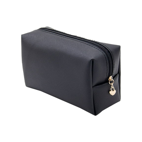 Korean Style Leather Explosion Makeup Bag Pu Cosmetic Organizer Portable Travel Toiletry Storage Pouch