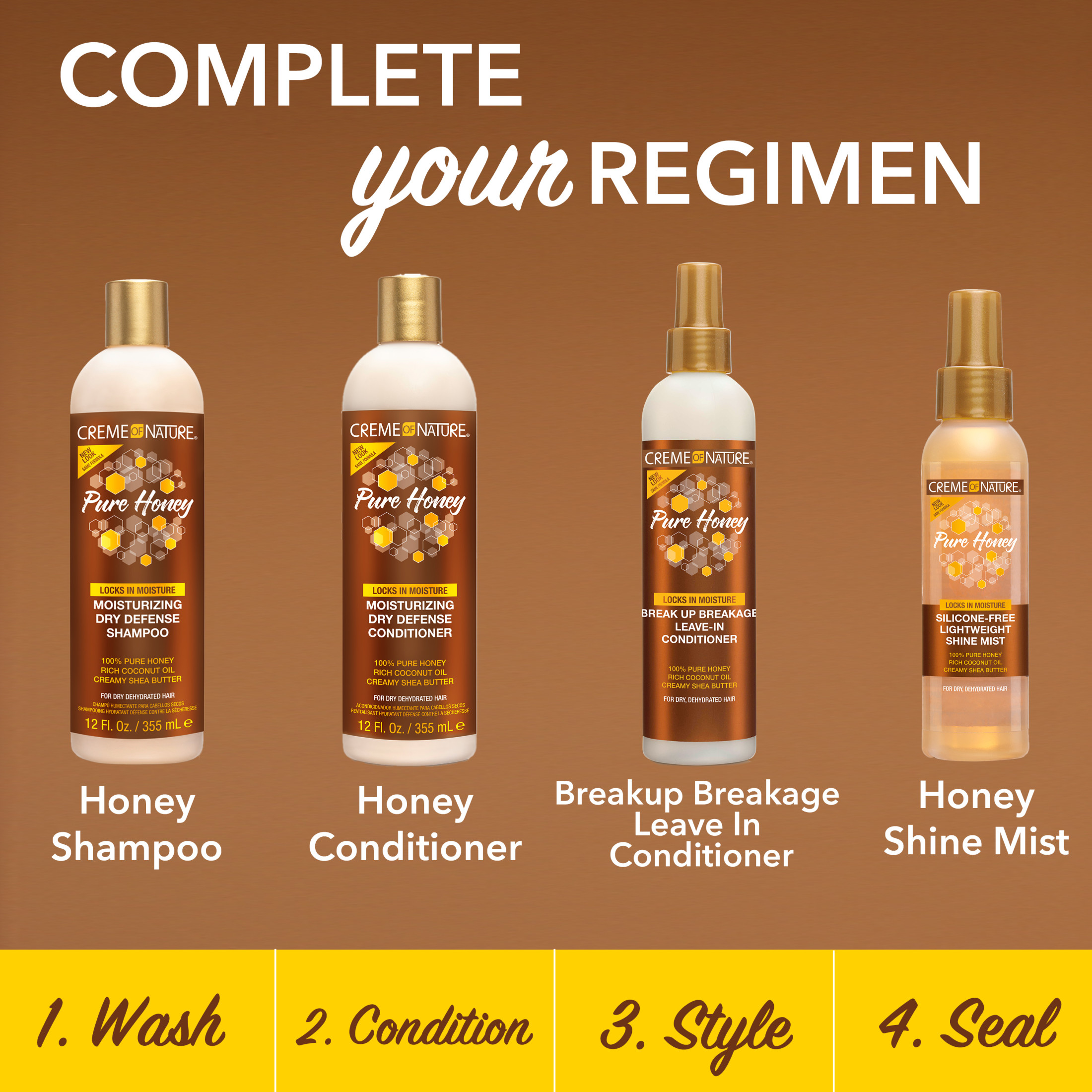 Creme of Nature Pure Honey Dry Defense Shampoo photo 7