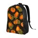 thumbnail image 2 of Balery Orange Pumpkin Mochila - Mochila Estilosa y Duradera para Laptop de 15 Pulgadas con Tela Oxford Impermeable, 2 of 8