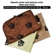 thumbnail image 3 of Almohadilla lavable para orinar de perro, absorbente, impermeable, reutilizable, almohadillas de entrenamiento para perros, gatos, mascotas, marrón oscuro, 3 of 12