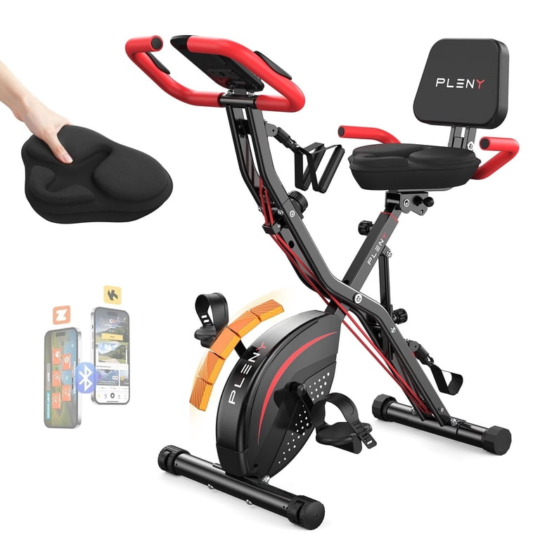 Upgo 5-In-1 Folding Exercise Bike, 330 Lb Capacity photo 1