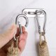 thumbnail image 3 of Grovt Rep Toalettpappershållare, Shabby Chic Toapappershållare Jute Nautisk Industriell Stil Väv, Badrum Handduk Väggmonterad Tissue Snöre, 3 of 5