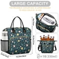 thumbnail image 5 of Pioneer Flower Floral Print Pattern Womens Lunch Box for Work,Insulated Large Lunch Bag,Leakproof Adult Lunch Bag for Work,Beach,Travel,Picnic,Camping, 5 of 6
