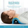 thumbnail image 3 of Generic Portable Cervical Traction Pillow Neck Stretcher Support Pillow Neck and Shoulder Relaxer Pain Relief Neck Traction Neck Posture Correction Pillow, 3 of 8