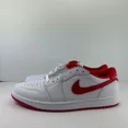thumbnail image 3 of N I-K-E A i r-Jor-dan 1 Retro Low OG Shoes White University Red CZ0790-161 Men's NEW, 3 of 6