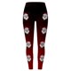 thumbnail image 4 of MKLEKYY Leggings deportivos para mujer Leggings para mujer Leggings de entrenamiento Pantalones con estampado navideño de bloques de color Leggings suaves y elásticos 3841, 4 of 4