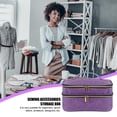 thumbnail image 2 of Sewing Organizer Tools And Storage Basket And Bag For Thread Scissors Needles|Purple, 2 of 7