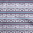 thumbnail image 1 of oneOone Cotton Cambric Medium Blue Fabric Asian Ornamental Tile Craft Projects Decor Fabric Printed By The Yard 42 Inch Wide, 1 of 4