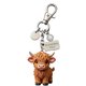 thumbnail image 2 of Highlands Bull Month Keychain Remind You Of The Power Of Silences Every Day, 2 of 8