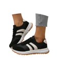 thumbnail image 2 of Womens Tennis Shoes Casual Sneakers Versatile Lightweight Sneakers with Casual Lace Up Design Cushioned Slip Sole for Daily Running and Walking, 2 of 5