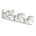 thumbnail image 1 of Aipsun 3 Lights Crystal Vanity Lights Over Mirror Modern LED Vanity Lights for Bathroom Vanity Lighting Fixtures(White Lights), 1 of 4