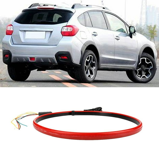 Luz de freno alta para automóvil Hlyjoon LED Señal de automática Tira flexible Lámpara de parada Seguridad Indicador de advertencia de montaje alto Accesorio de luz trasera ANGGREK Otros