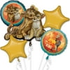 Lion King 5pc Foil Balloon Bouquet