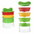 thumbnail image 3 of Spiral vegetable chopper, pasta 4 in 1 spiral vegetables, spiral vegetables vegetables zucchini peeled noodles, carrots, cucumbers, 3 of 5