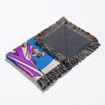 thumbnail image 4 of Girl On Jet Ski Cartoon, Woven Blanket, 4 of 4